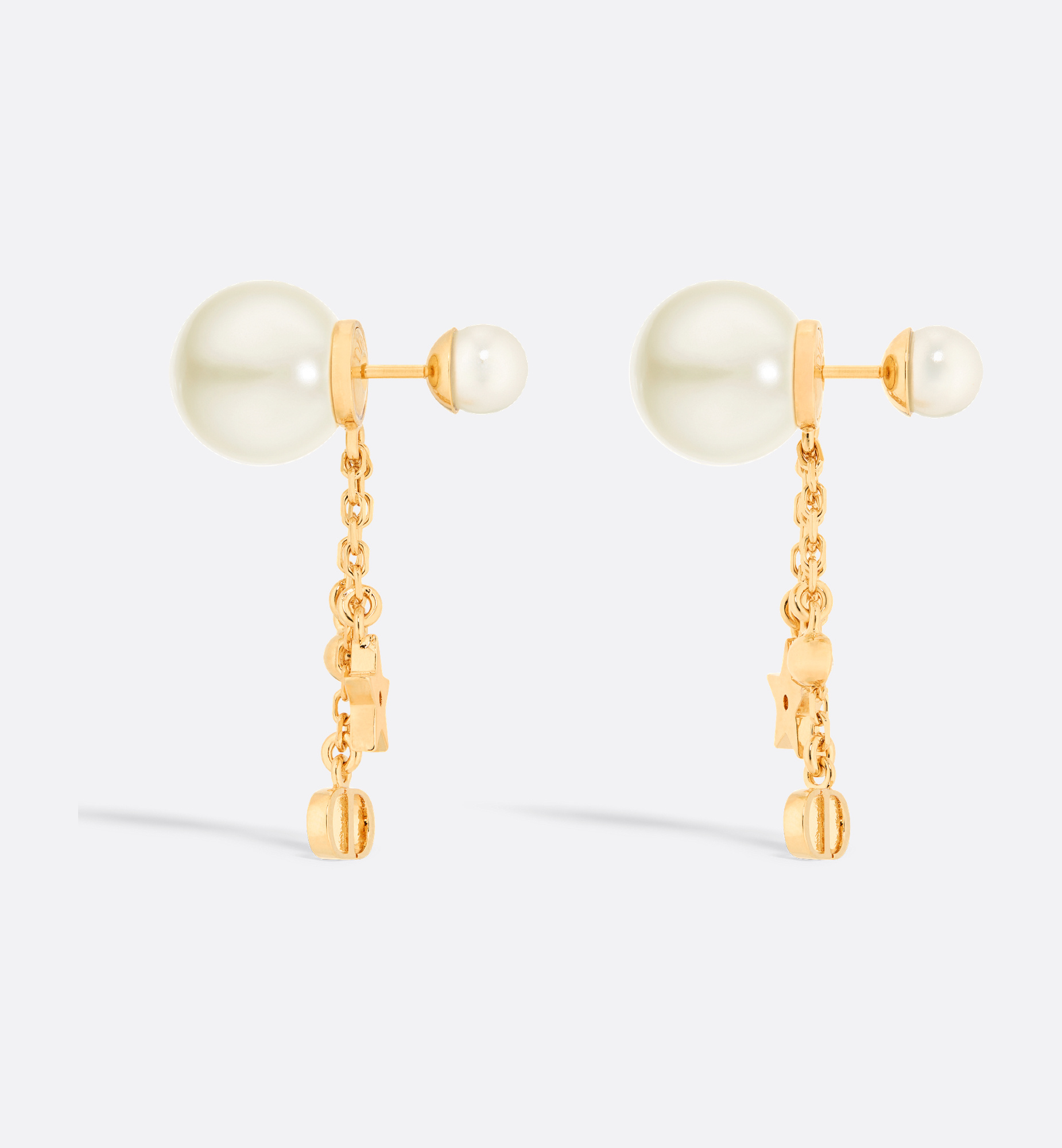 Dior Tribales Earrings In Gold