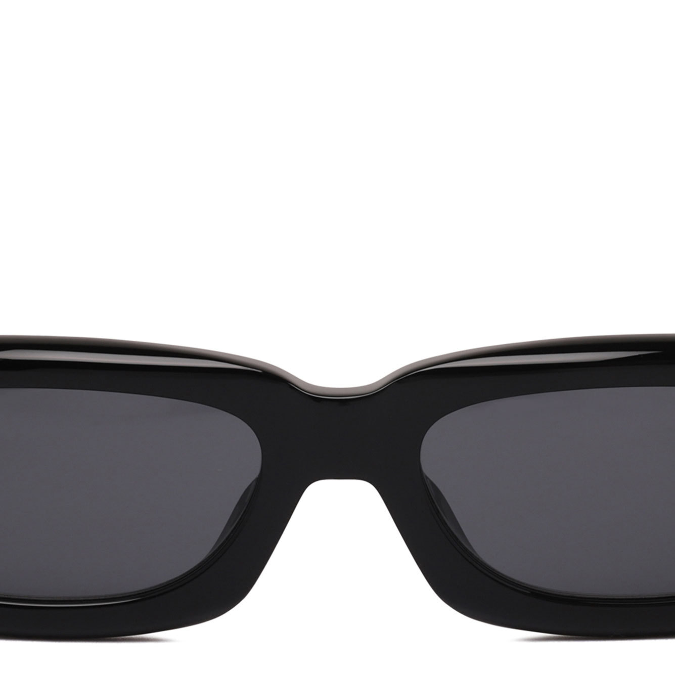 Attico Frame Sunglasses In Black