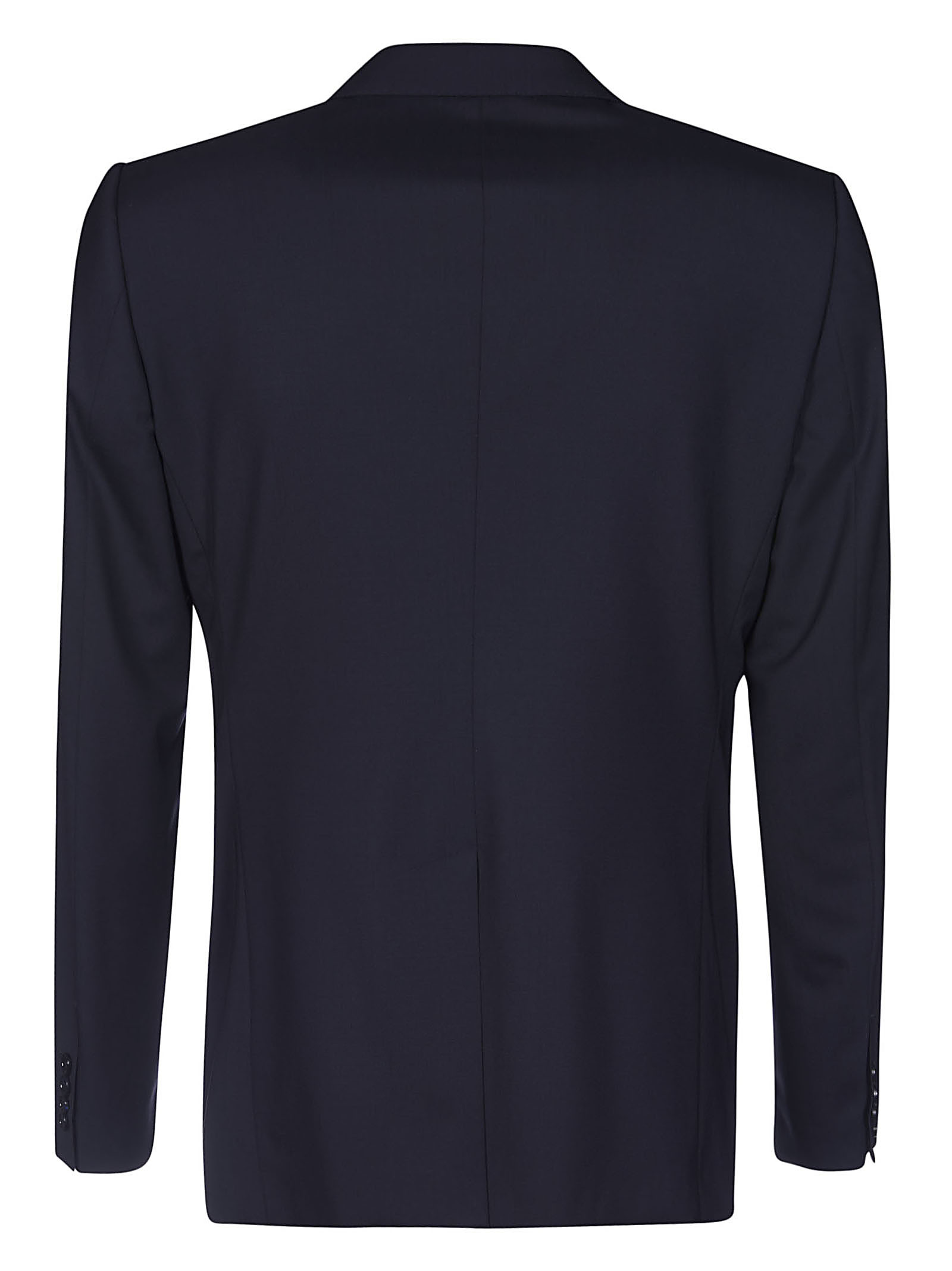 Dolce & Gabbana Buttoned Up Formal Suit In Black