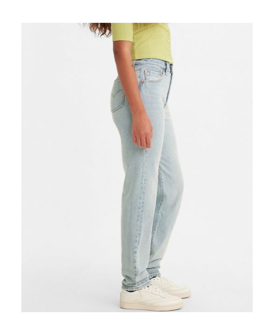 Levi's Straight-leg Denim Trousers In White