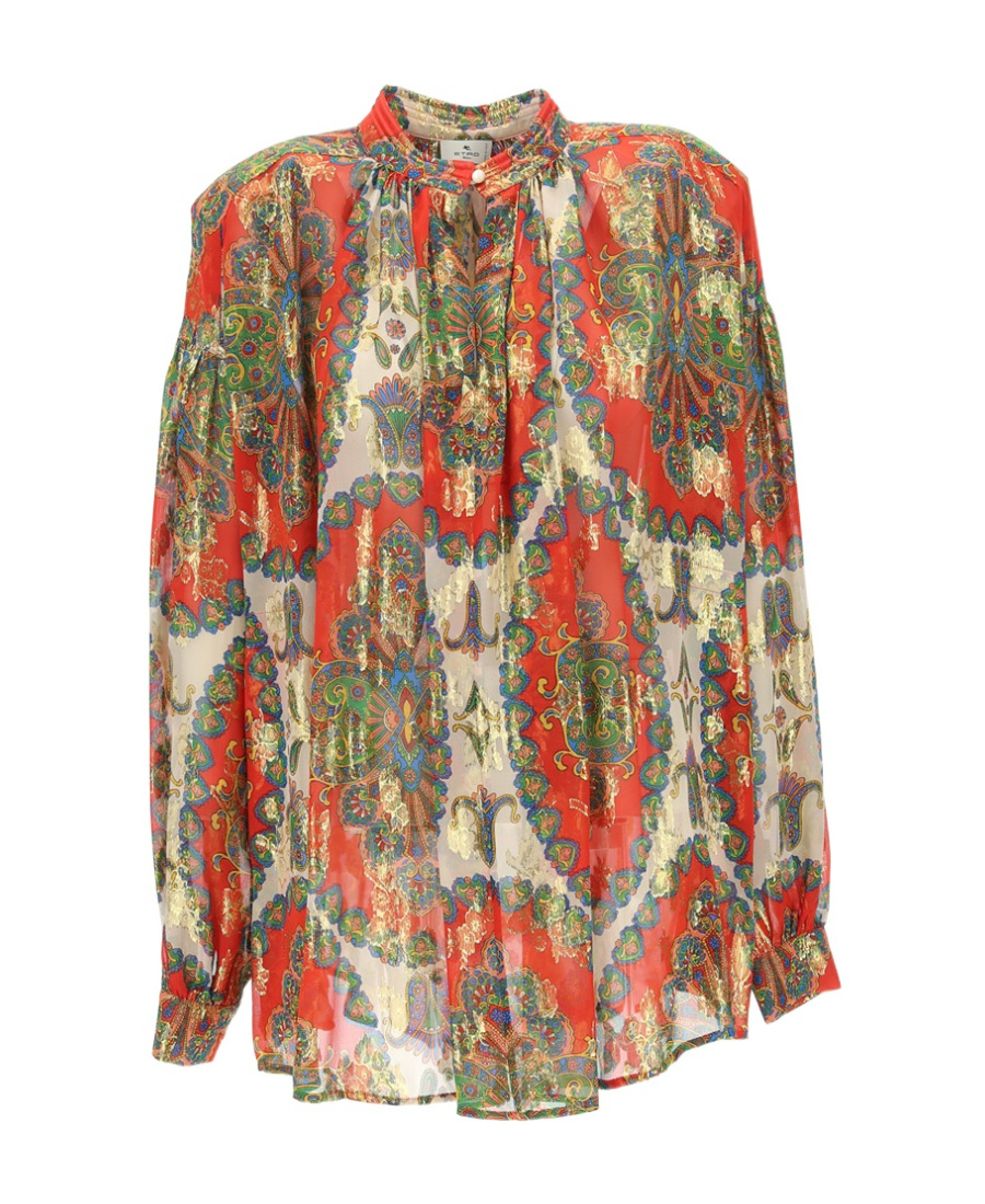 ETRO ETRO PAISLEY PATTERN LONG-SLEEVED BLOUSE