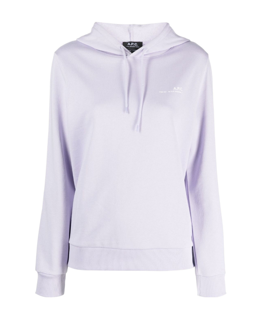 Apc Sweatshirt A.p.c. Damen Farbe Lila In White