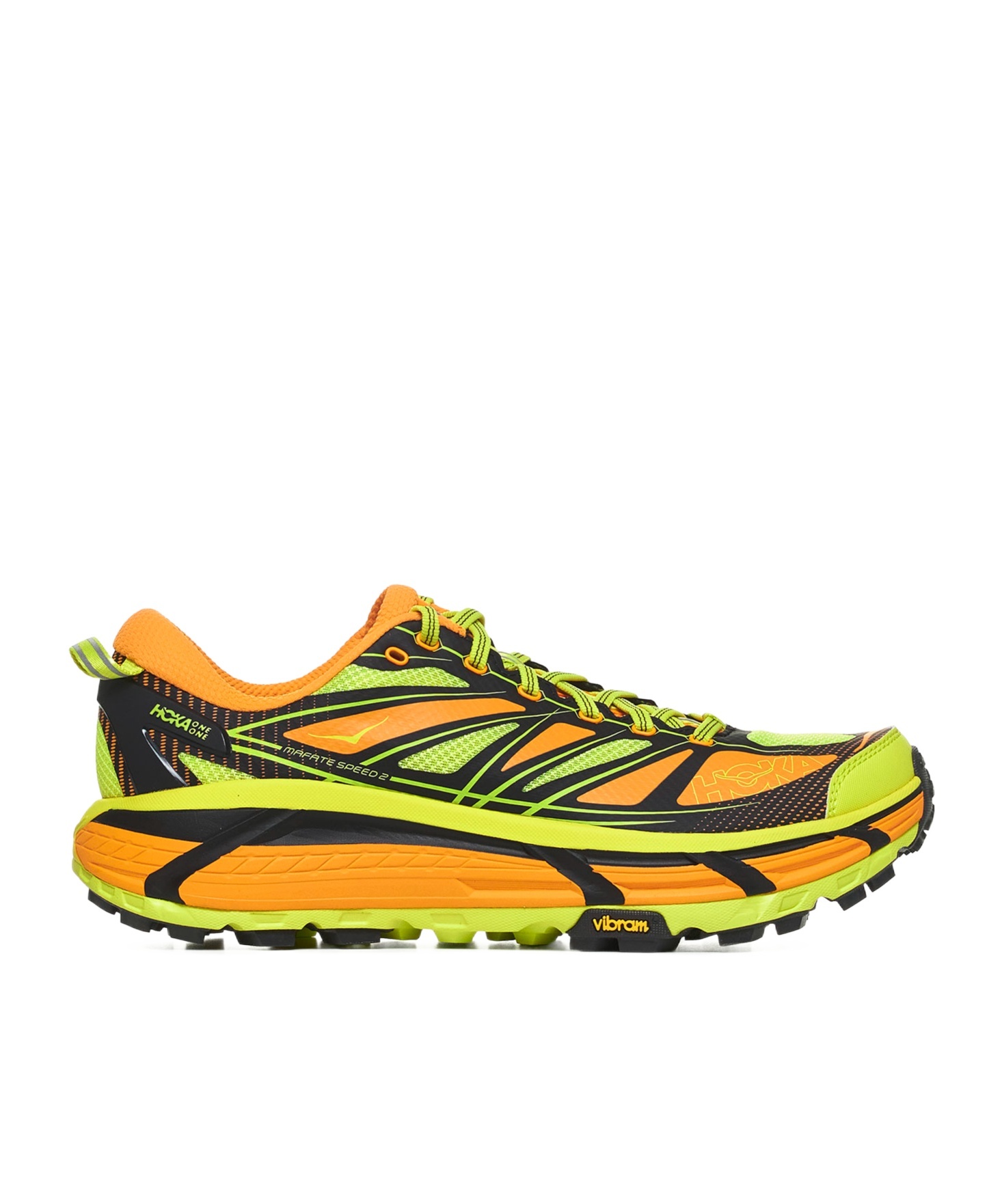 Hoka Mafate Speed 2 Trail Running Shoes In Green