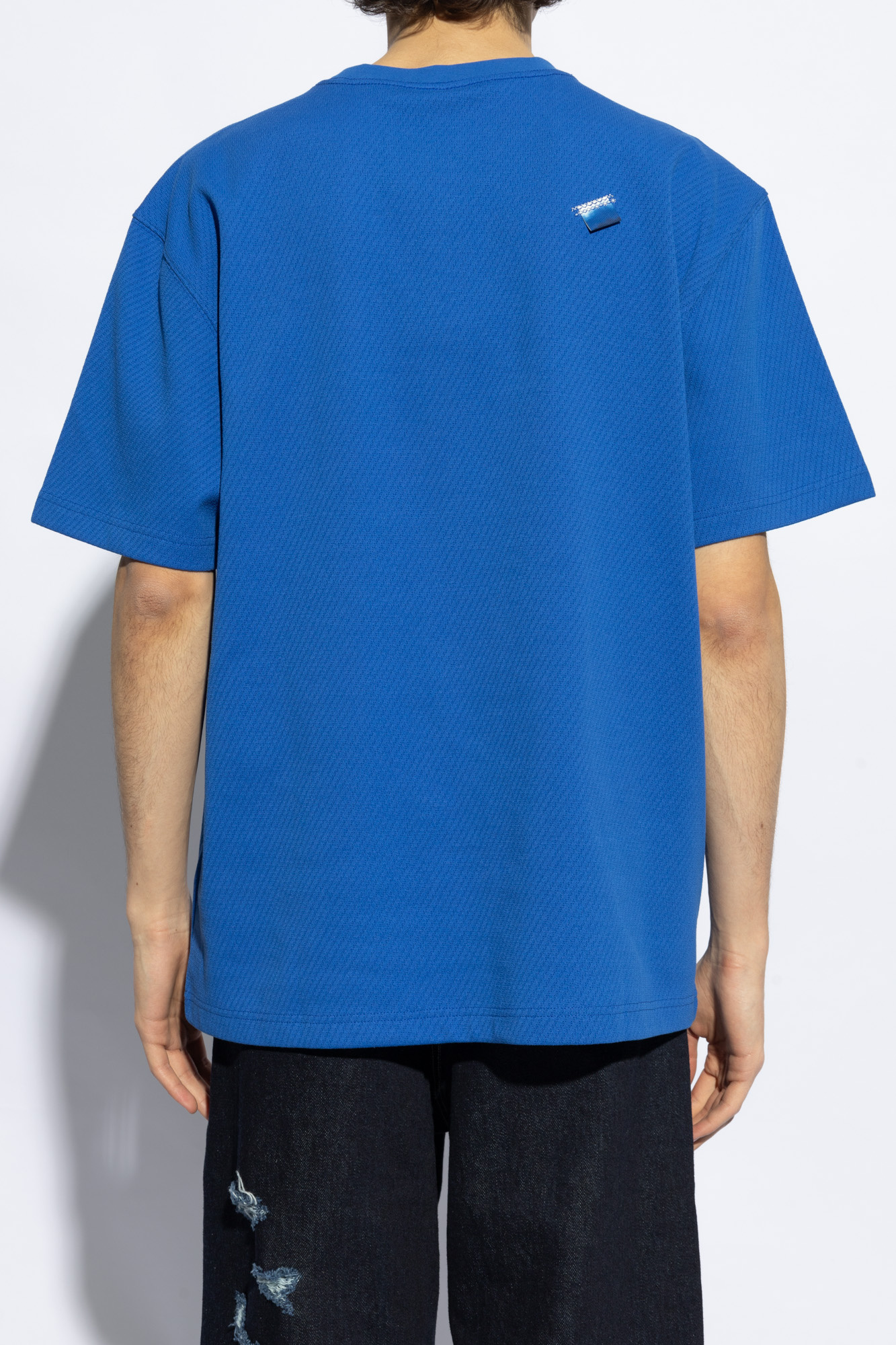 Ader Error Short-sleeved T-shirt In Blue