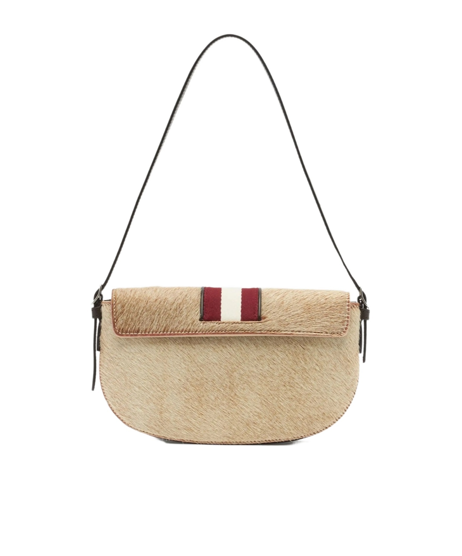 Bally Small Flap Shoulder Bag In Neutral