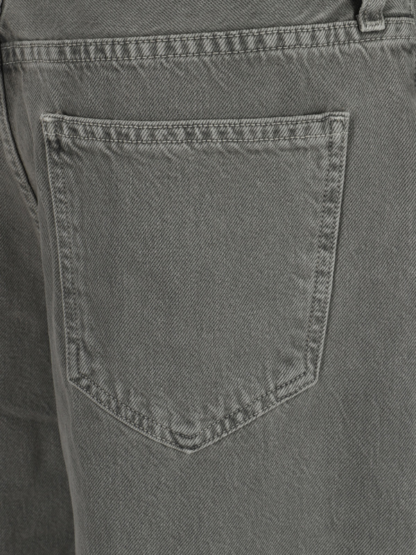 Agolde Self-portrait Grey Flower Embellished Dress In Black