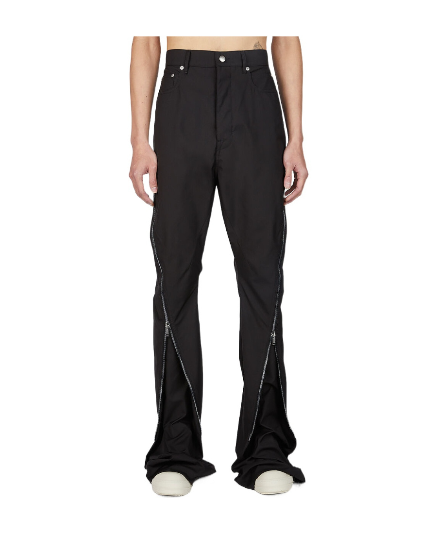 Rick Owens Men's Bolan Banana Denim Pant In Black