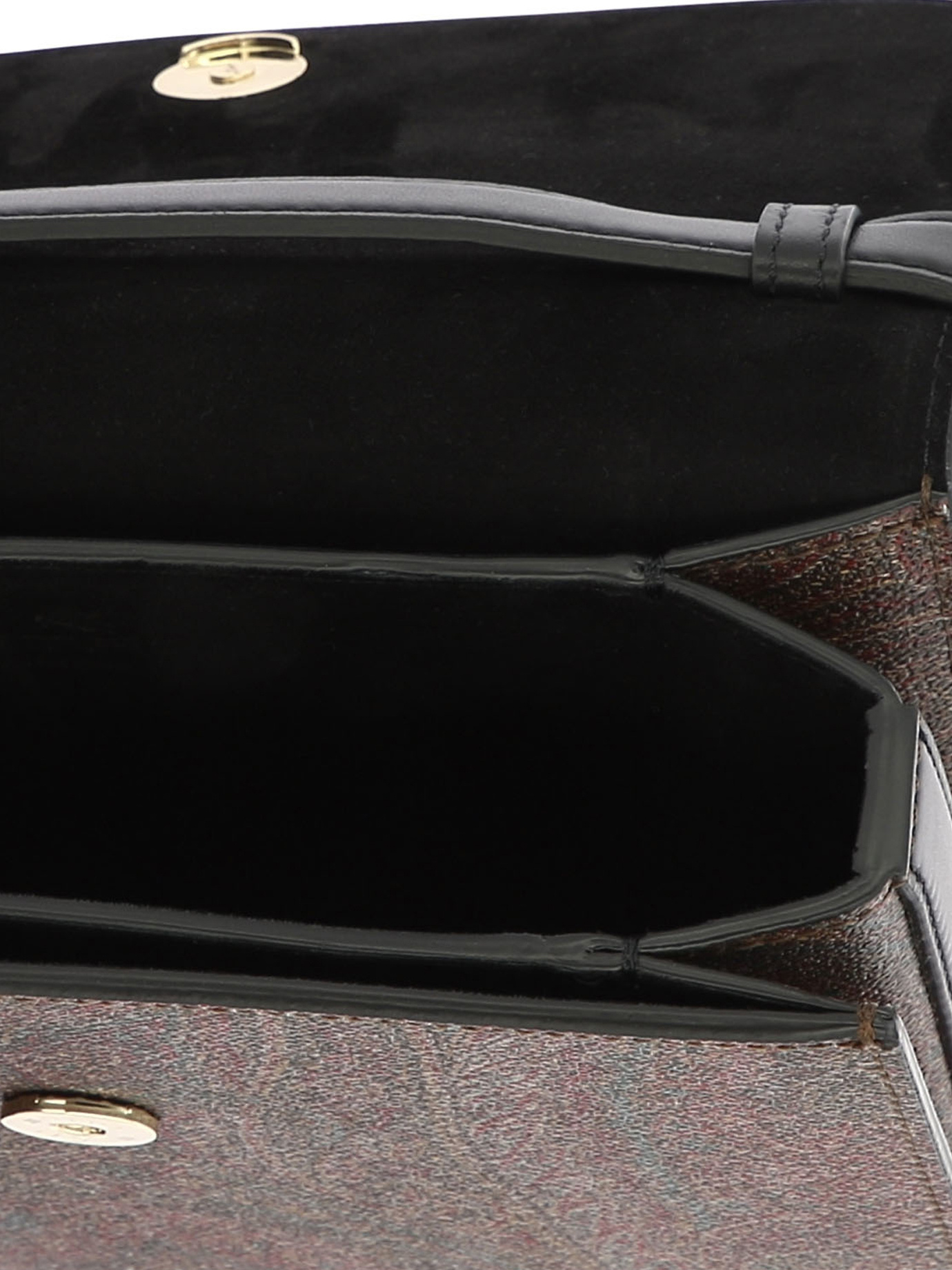 ETRO ETRO PAISLEY PRINTED LOGO PLAQUE CROSSBODY BAG