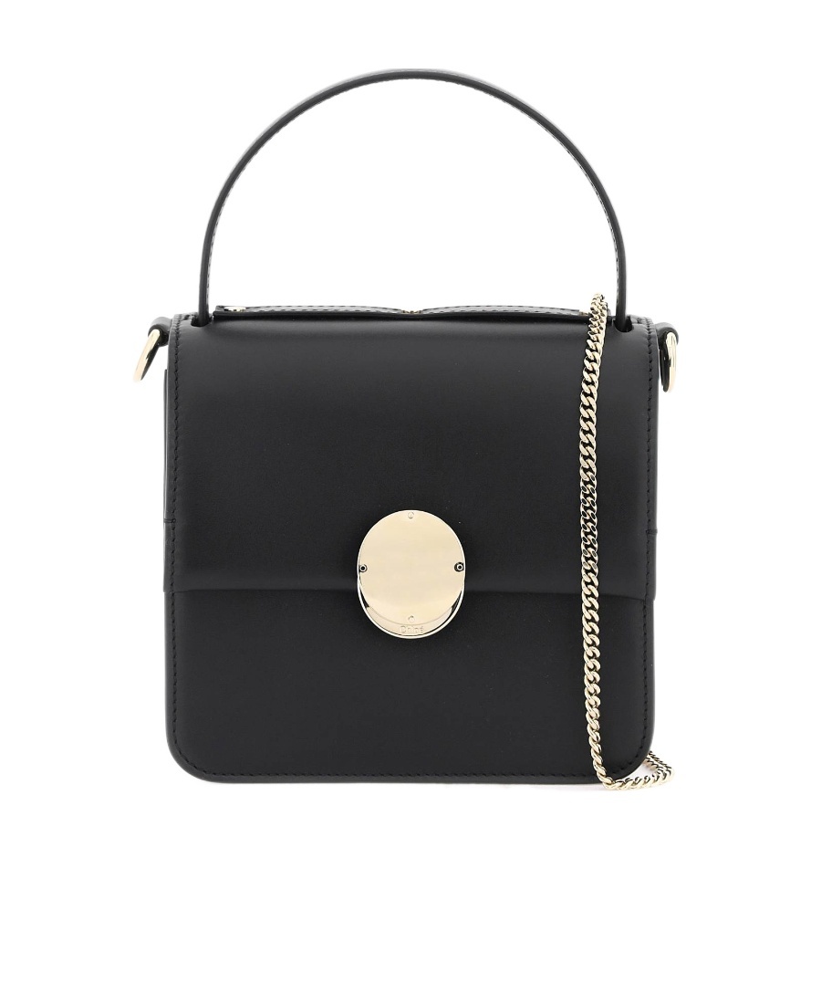 Chloé Small Flip Shoulder Bag In Black