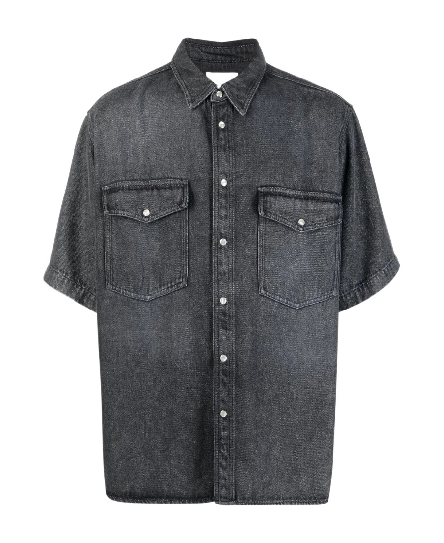Isabel Marant Oversized Button-up Shirt In Black