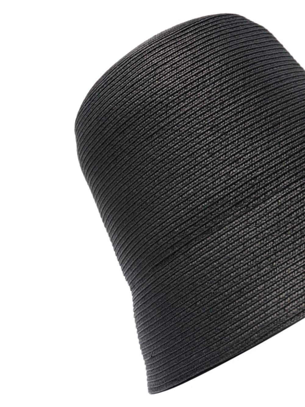 Max Mara Weaving Fisherman's Hat In Black