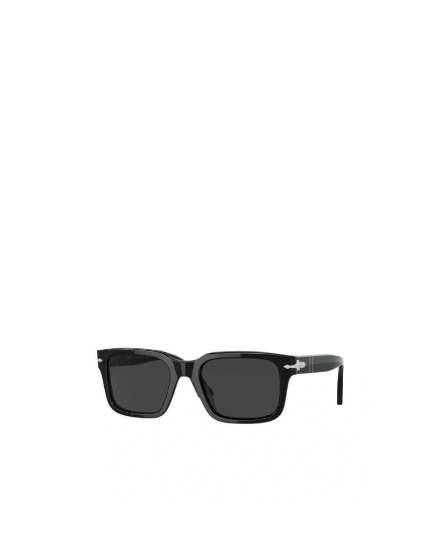 Persol Rectangle Frame Sunglasses In Black