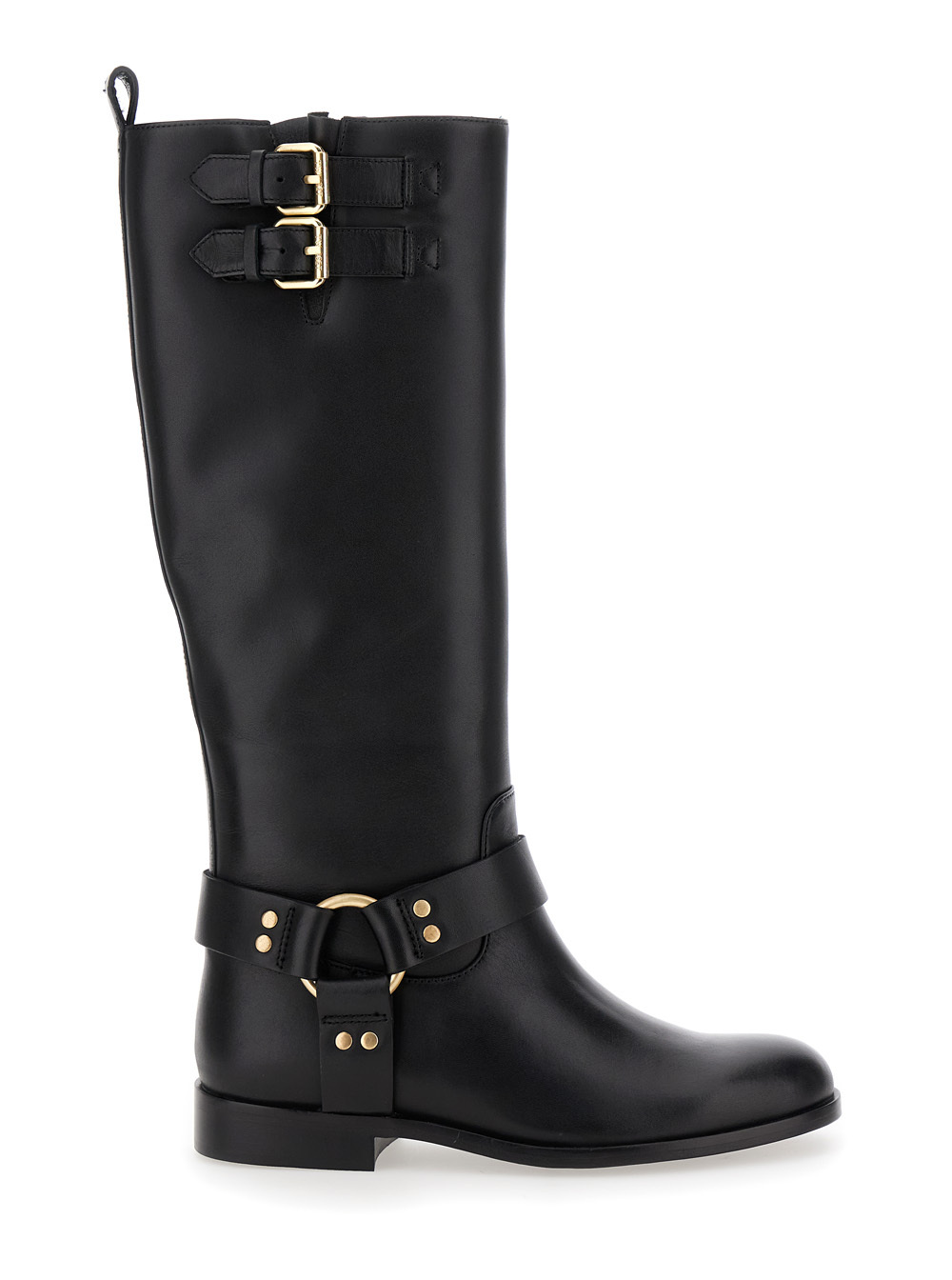 Twinset Buckled Equestrian Boots