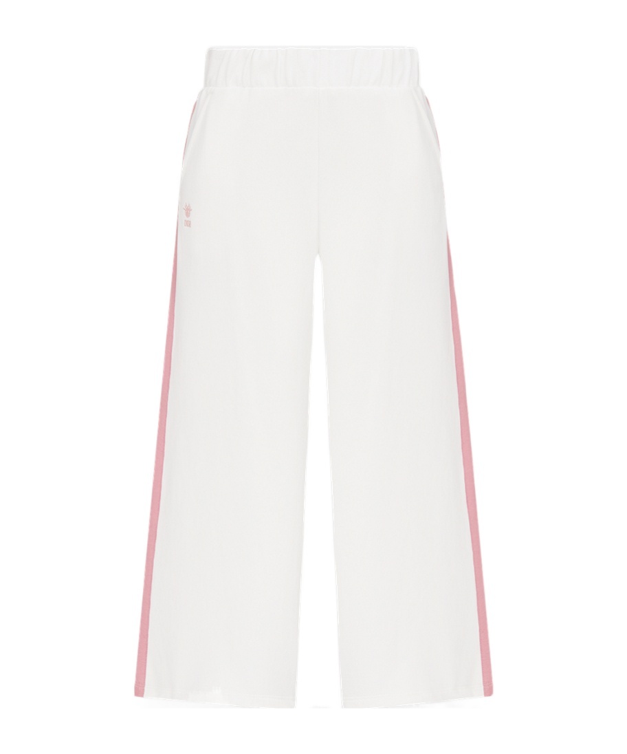Dior Elastic Waist Sweatpants In White