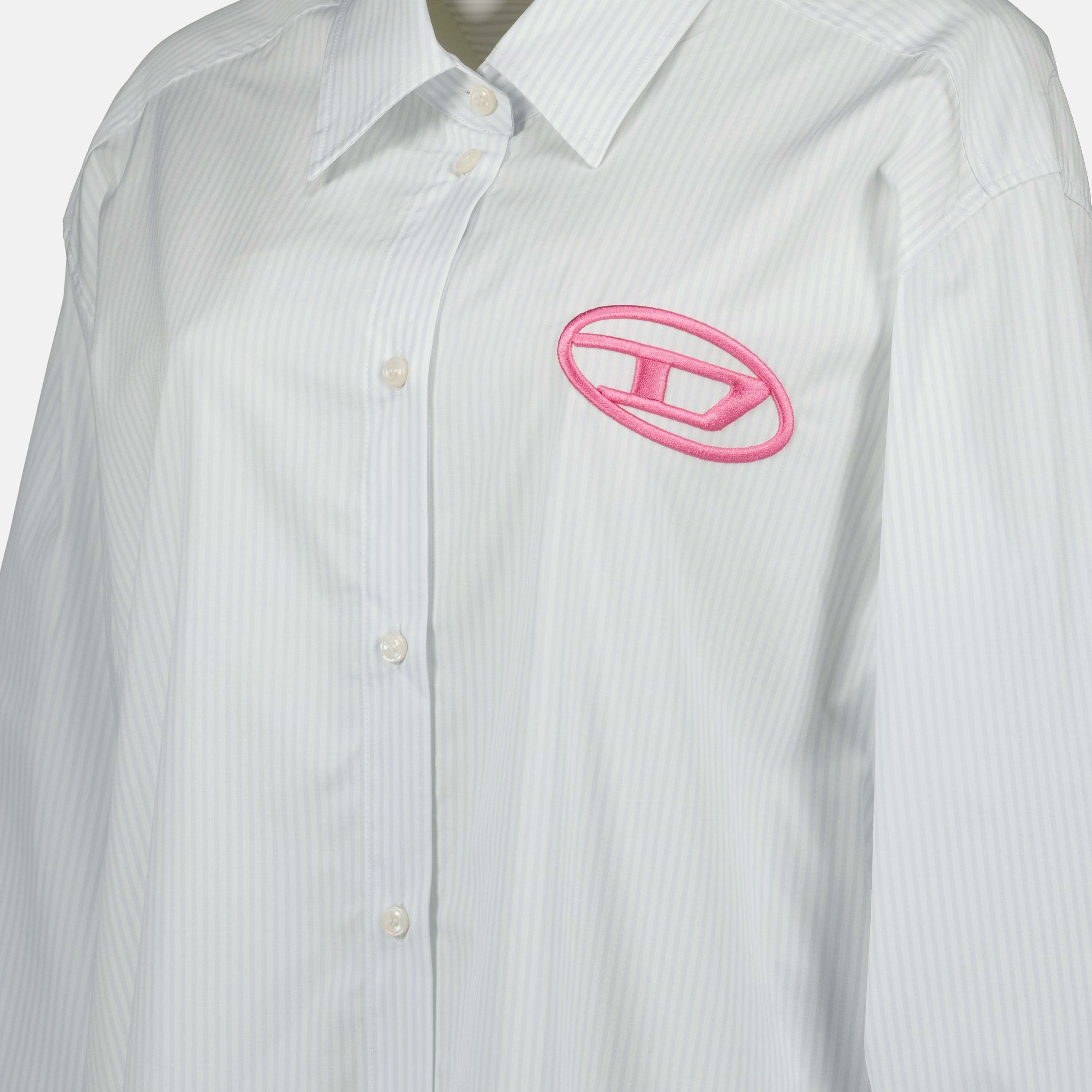 Diesel D-dalis-p1 Mini Dress In White
