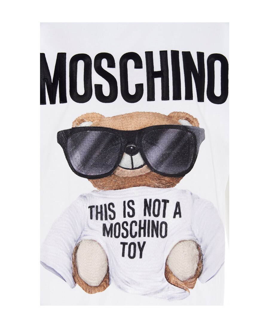 Moschino Teddy Bear-print T-shirt In White