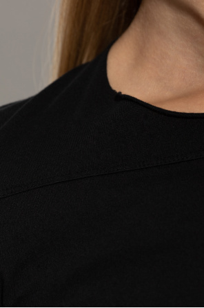 Rick Owens Drkshdw Simple Edfu Gown Dress In Black