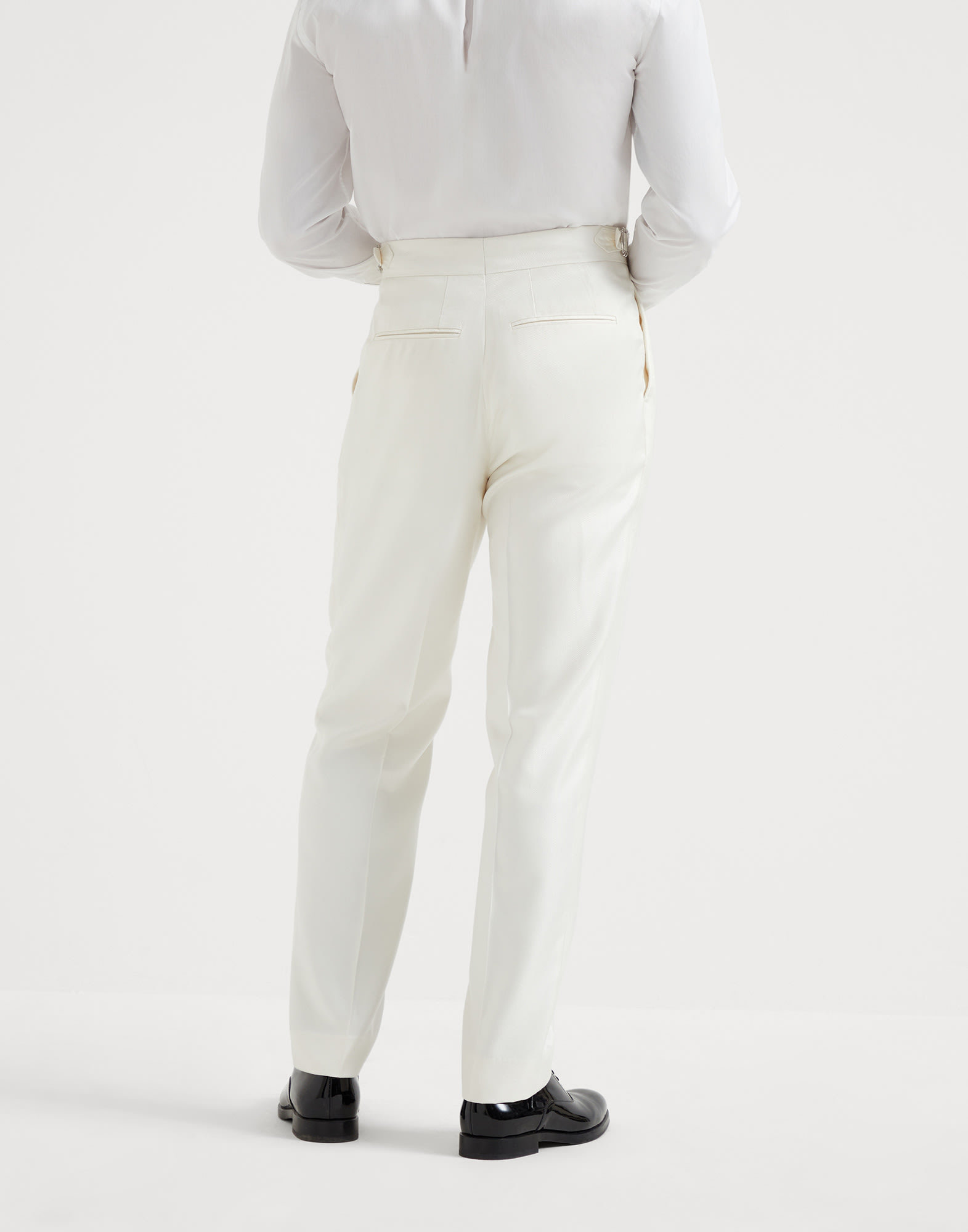 Brunello Cucinelli Pleat-detail Tuxedo Trousers