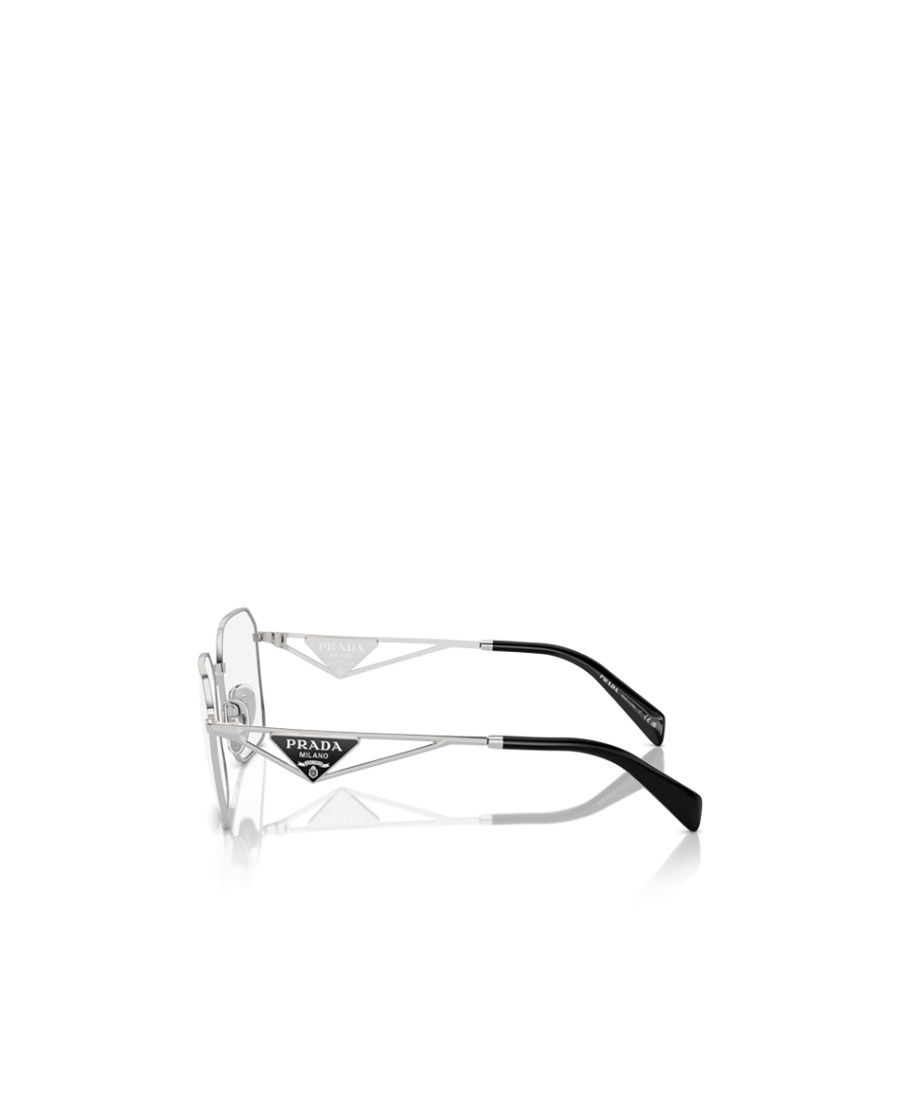 Prada Eyewear Square Frame Glasses In Gray