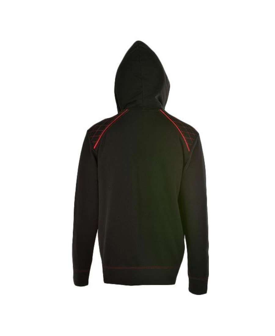 Just Cavalli Logo Hooded Casual Jacket In Black