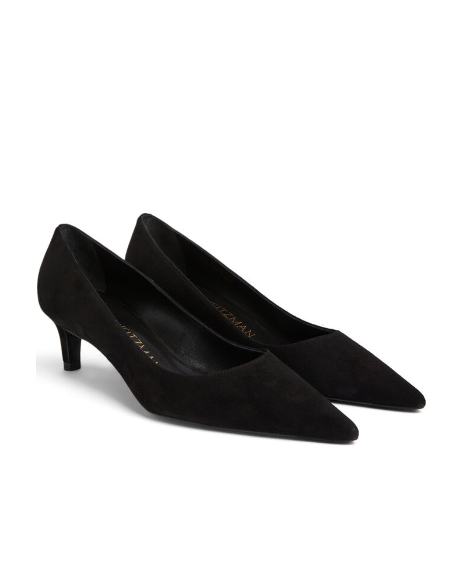 Stuart Weitzman Cusp High-heeled Shoes In Black