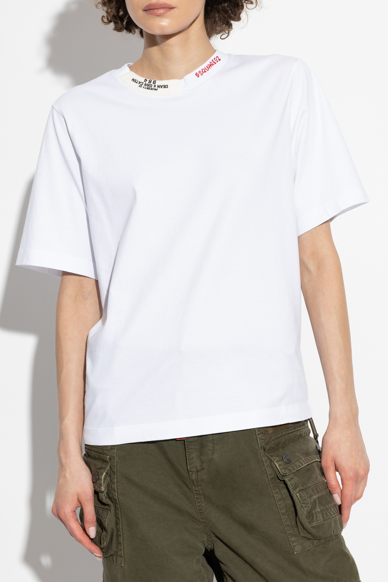 Dsquared2 Short-sleeved T-shirt In White