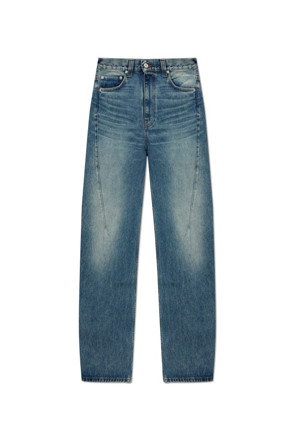 Y/project Belt-loop Jeans In Blue