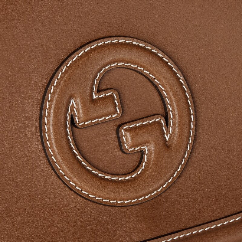 Gucci Blondie Medium Shoulder Bag In Brown