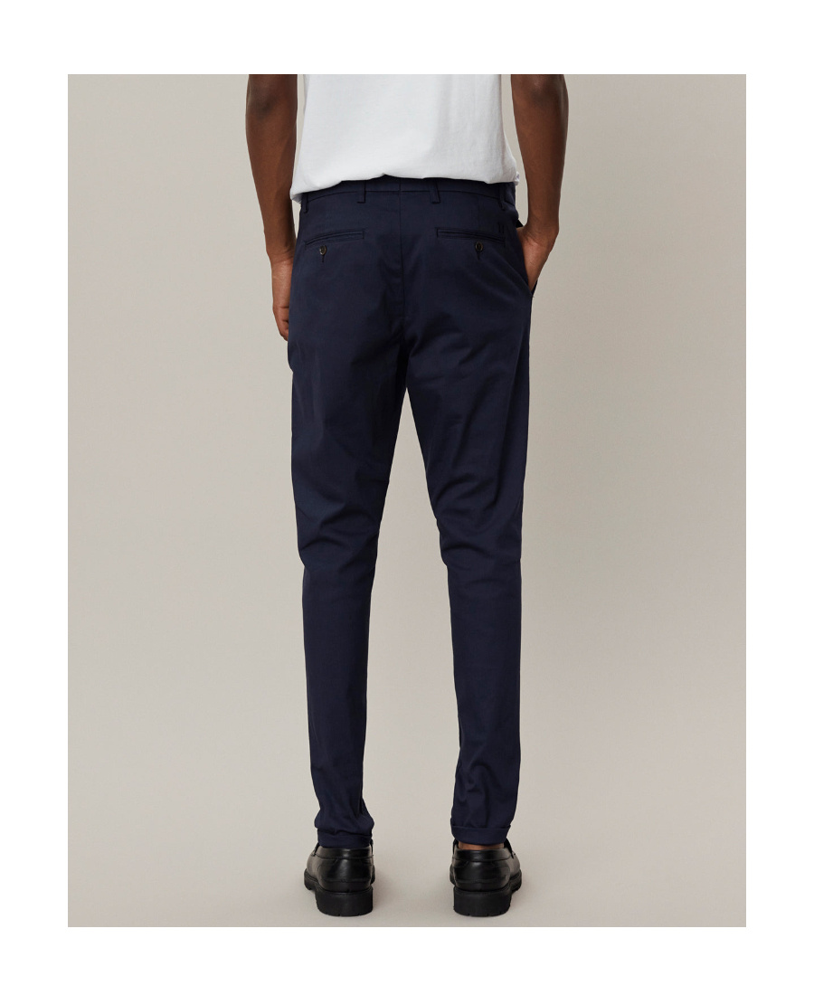 Les Deux Belt Loop Suit Trousers In Black
