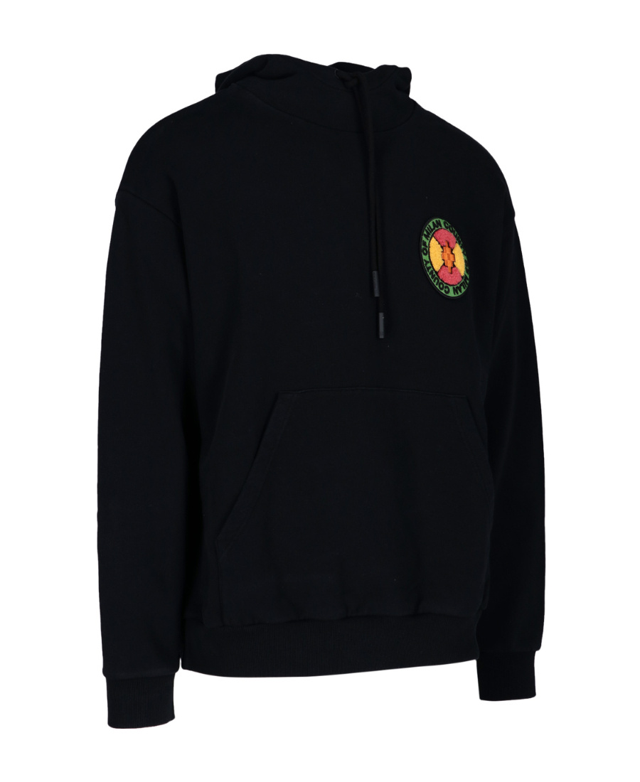 Marcelo Burlon County Of Milan County Park-patch Hoodie In Black
