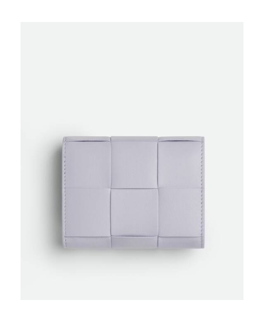 Bottega Veneta Button Your Wallet In Purple