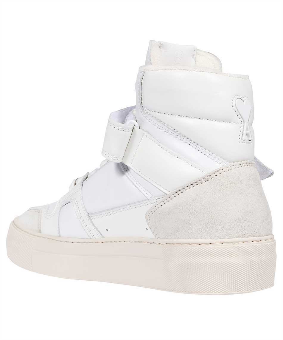 Ami Alexandre Mattiussi High-top Ami De Coeur Sneakers In White