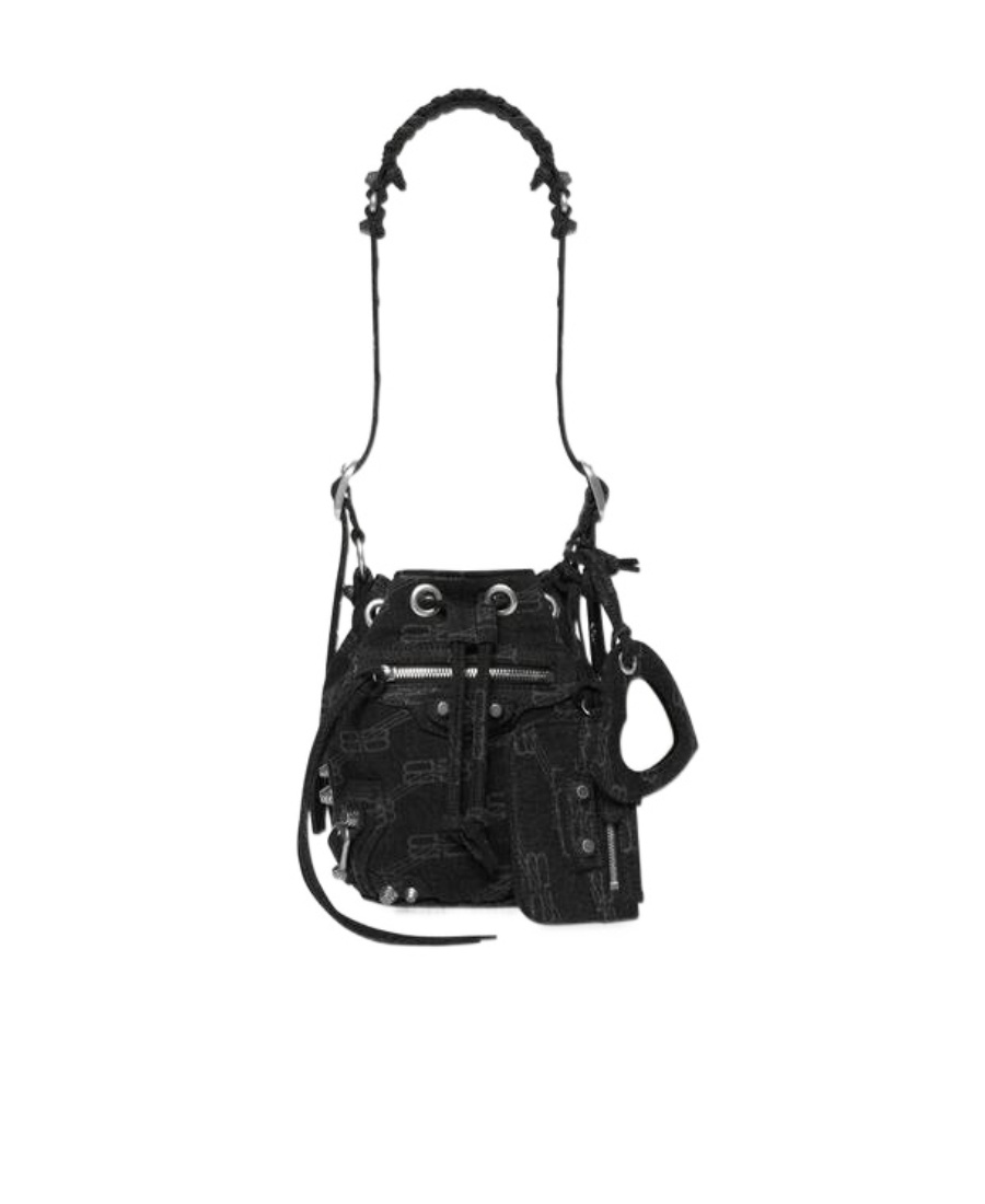 Balenciaga Extra-small Le Cagole Bucket Bag In Black