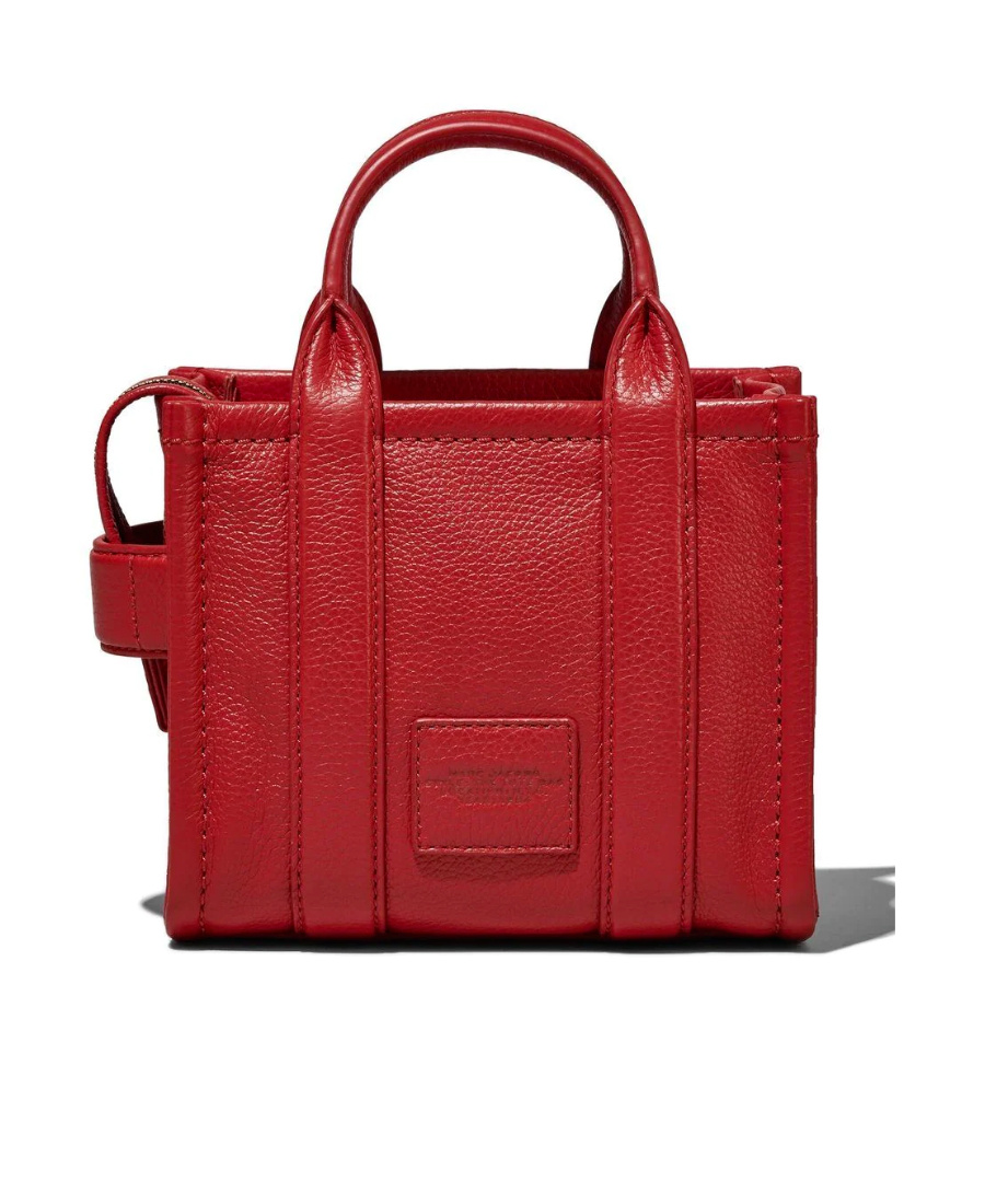 Marc Jacobs The Leather Crossbody Tote Bag In Red
