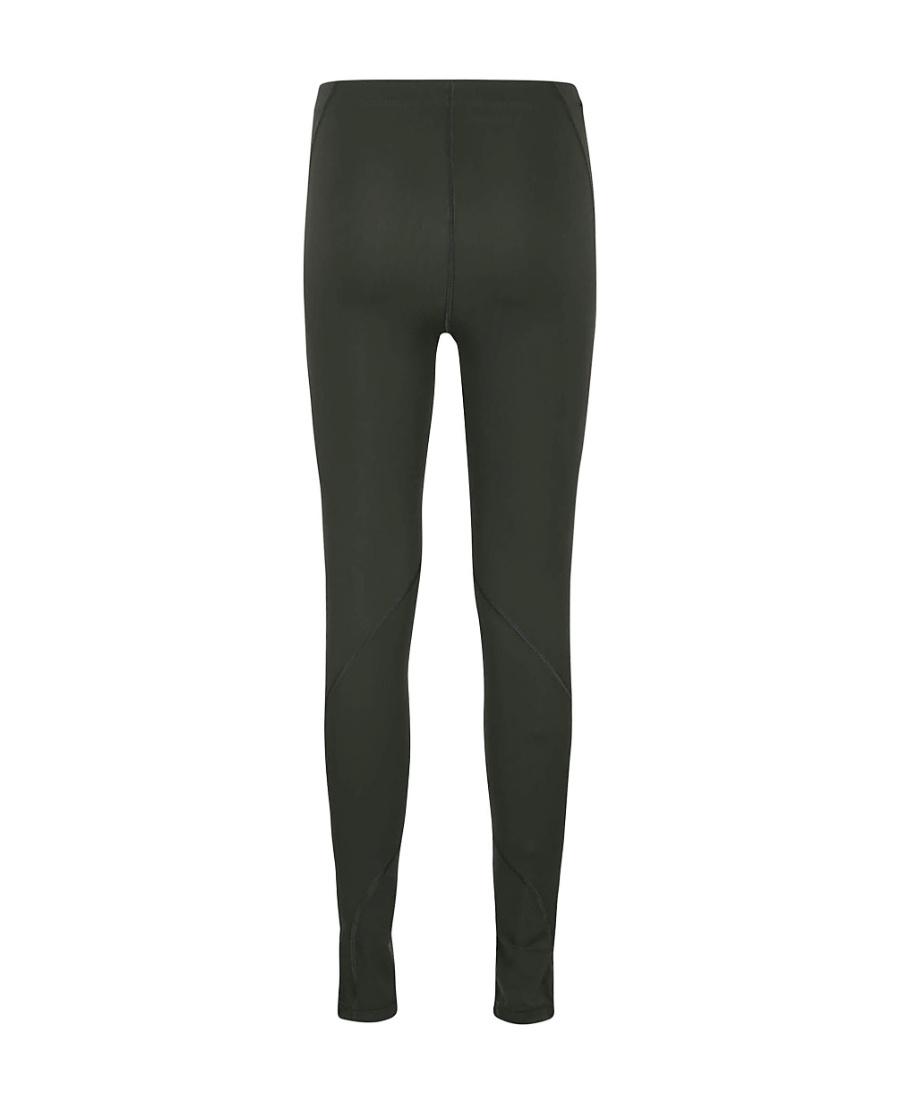 Jil Sander Leggings With Printed Logo In Black
