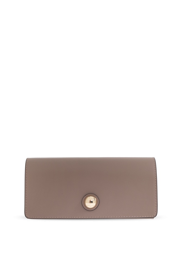 Furla Logo Wallet In Gray