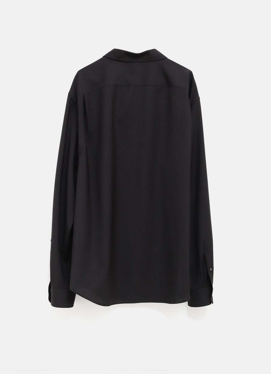 Loewe Button-fastening Shirt In Black