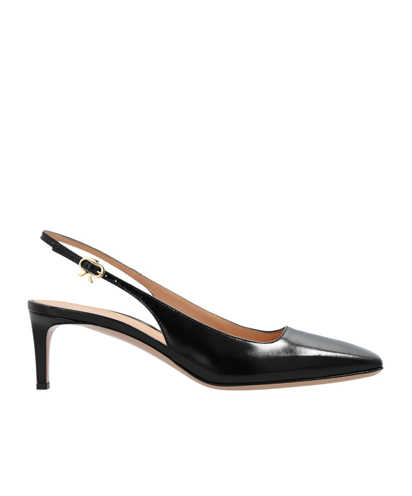 Gianvito Rossi Slingback Décol In Black