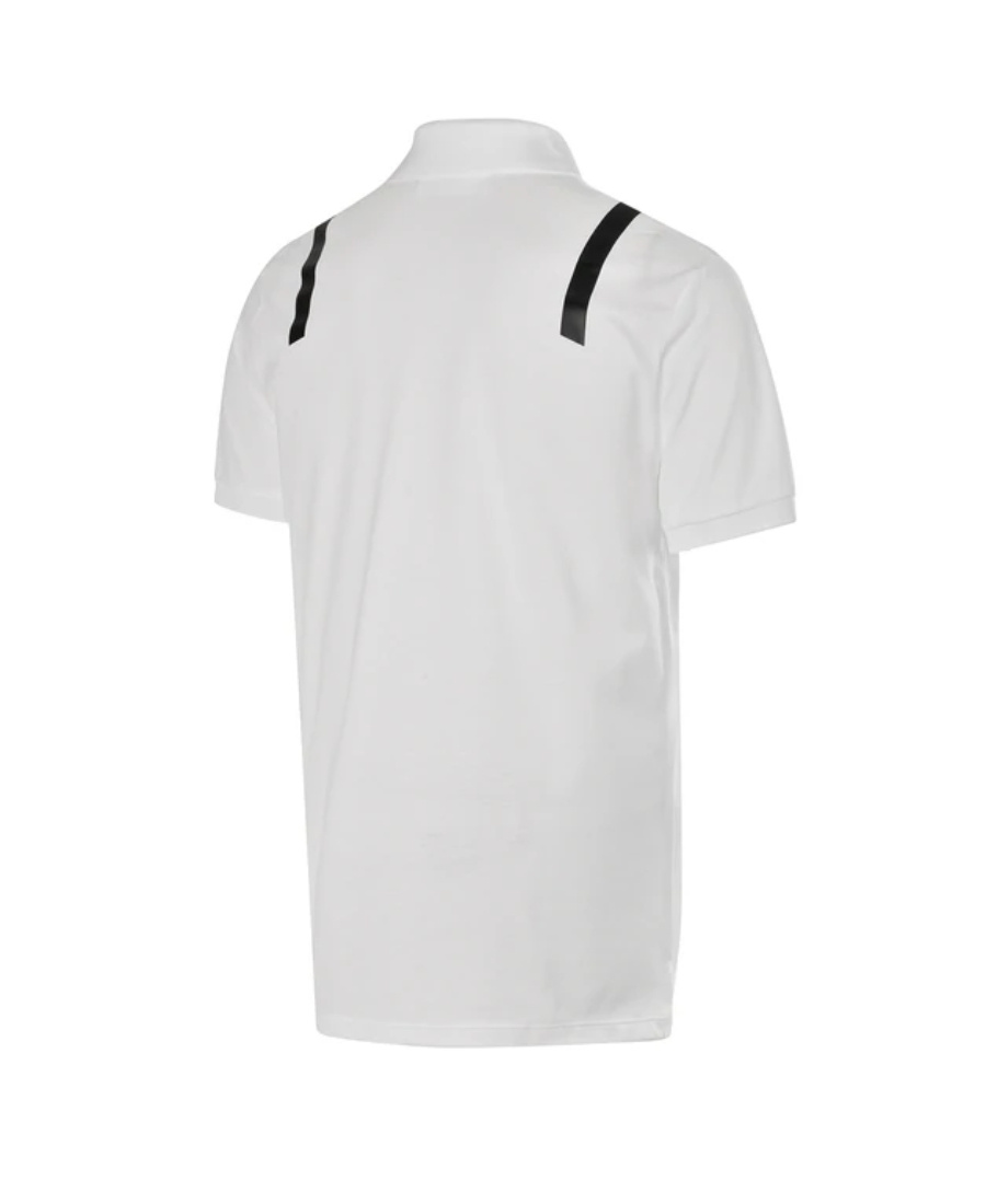 Neil Barrett Logo Polo Shirt In White