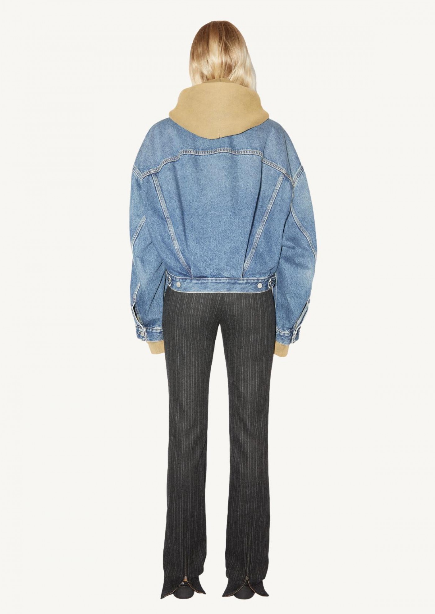 Acne Studios Shoulder Caps. In Blue