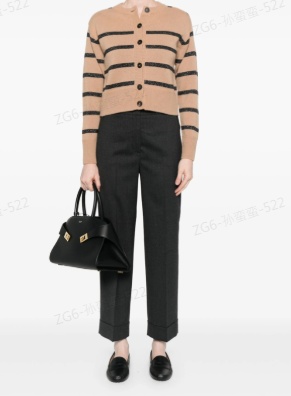 Peserico Tailored Trousers In Black