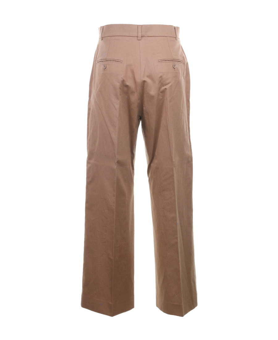 Weekend Max Mara Logo Casual Pants In Brown