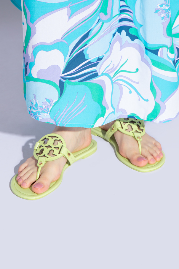 Tory Burch Women's Miller Leather Sandals In Green
