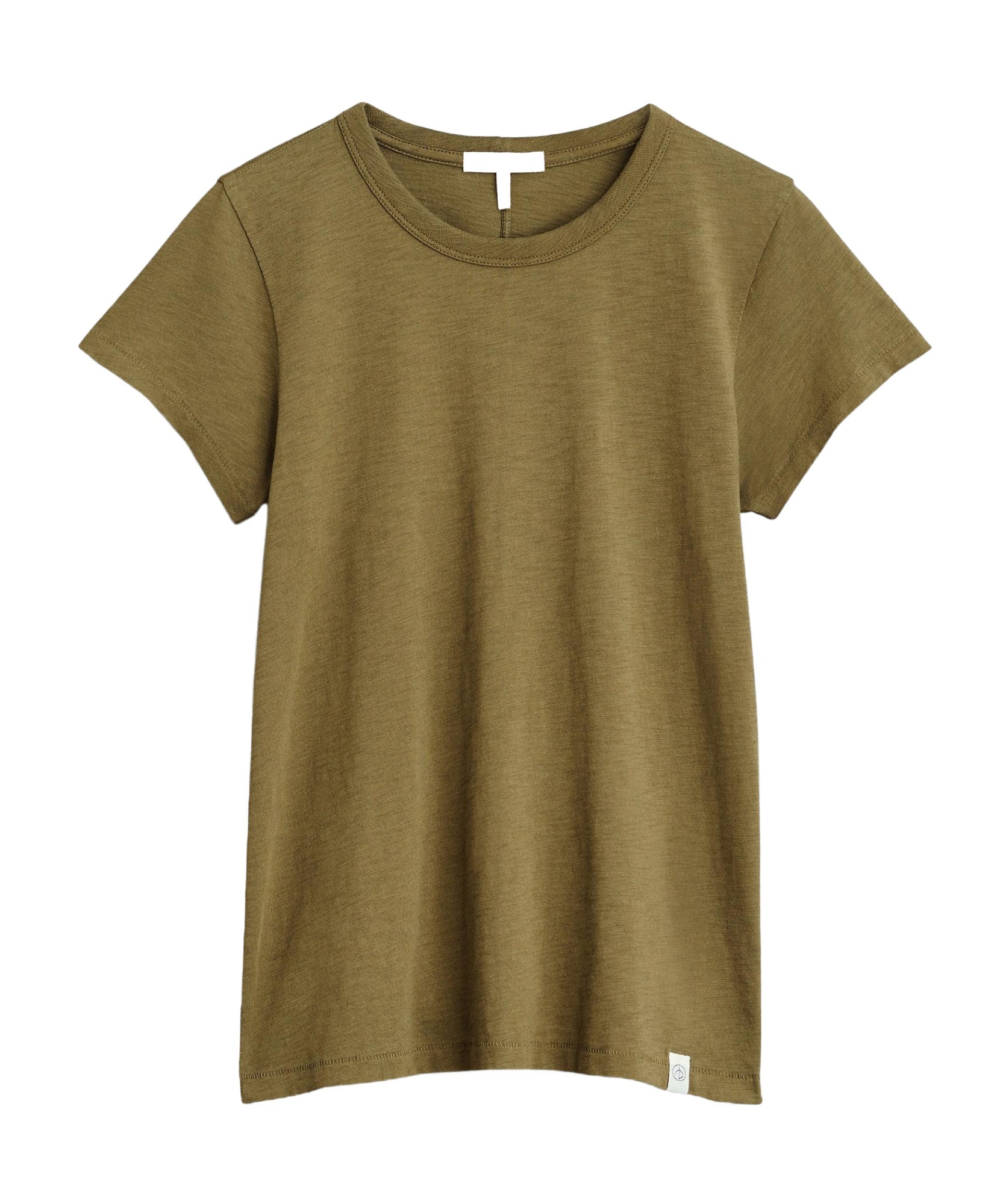 Rag & Bone Short-sleeved T-shirt In Military Olive