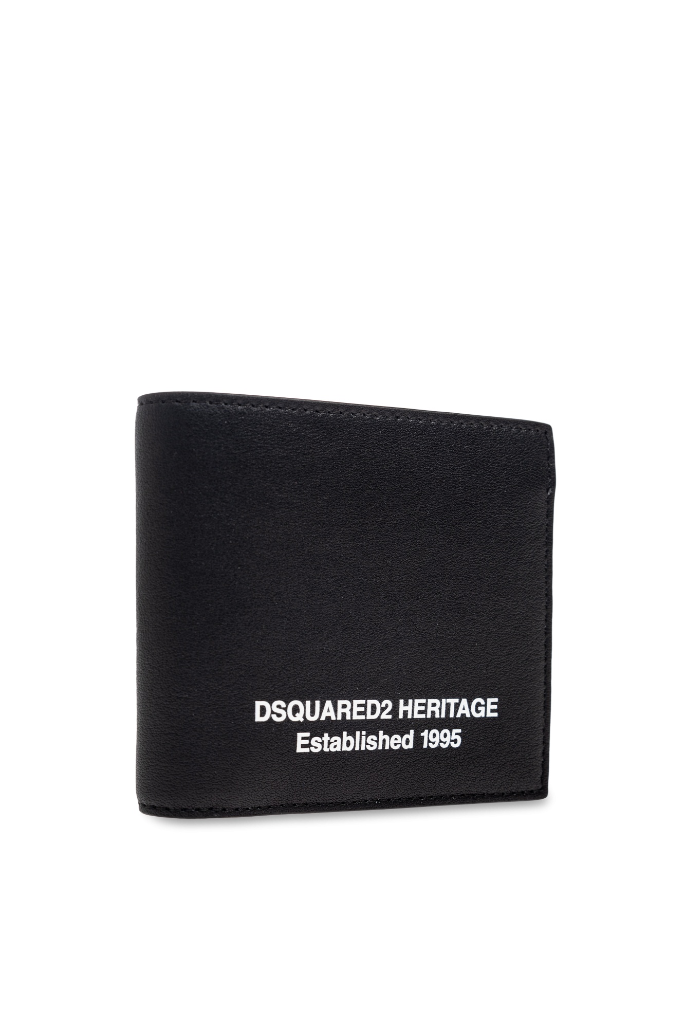 Dsquared2 Leather Wallet In Black