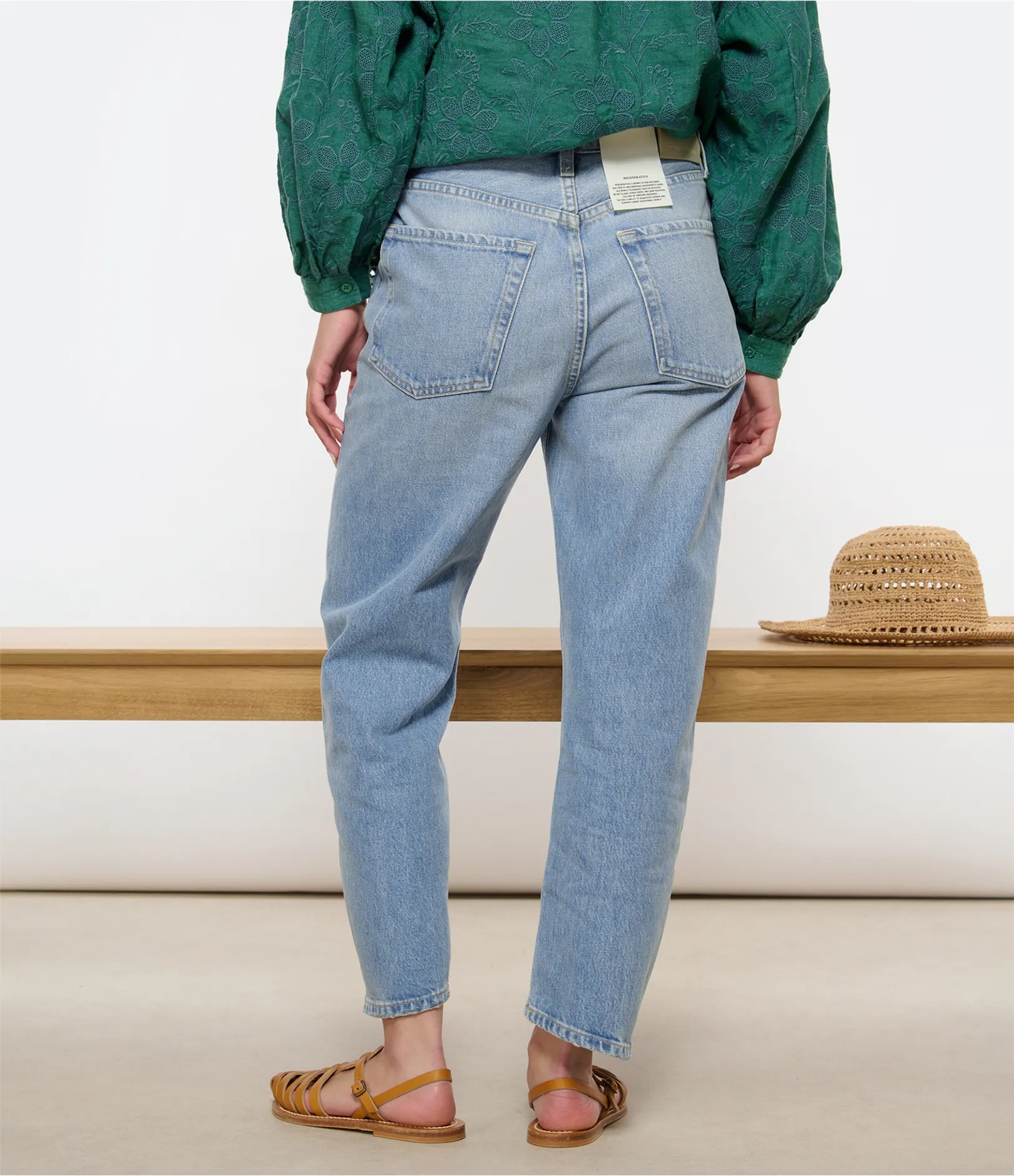 Citizen Of Humanity Straight Jeans In Blue