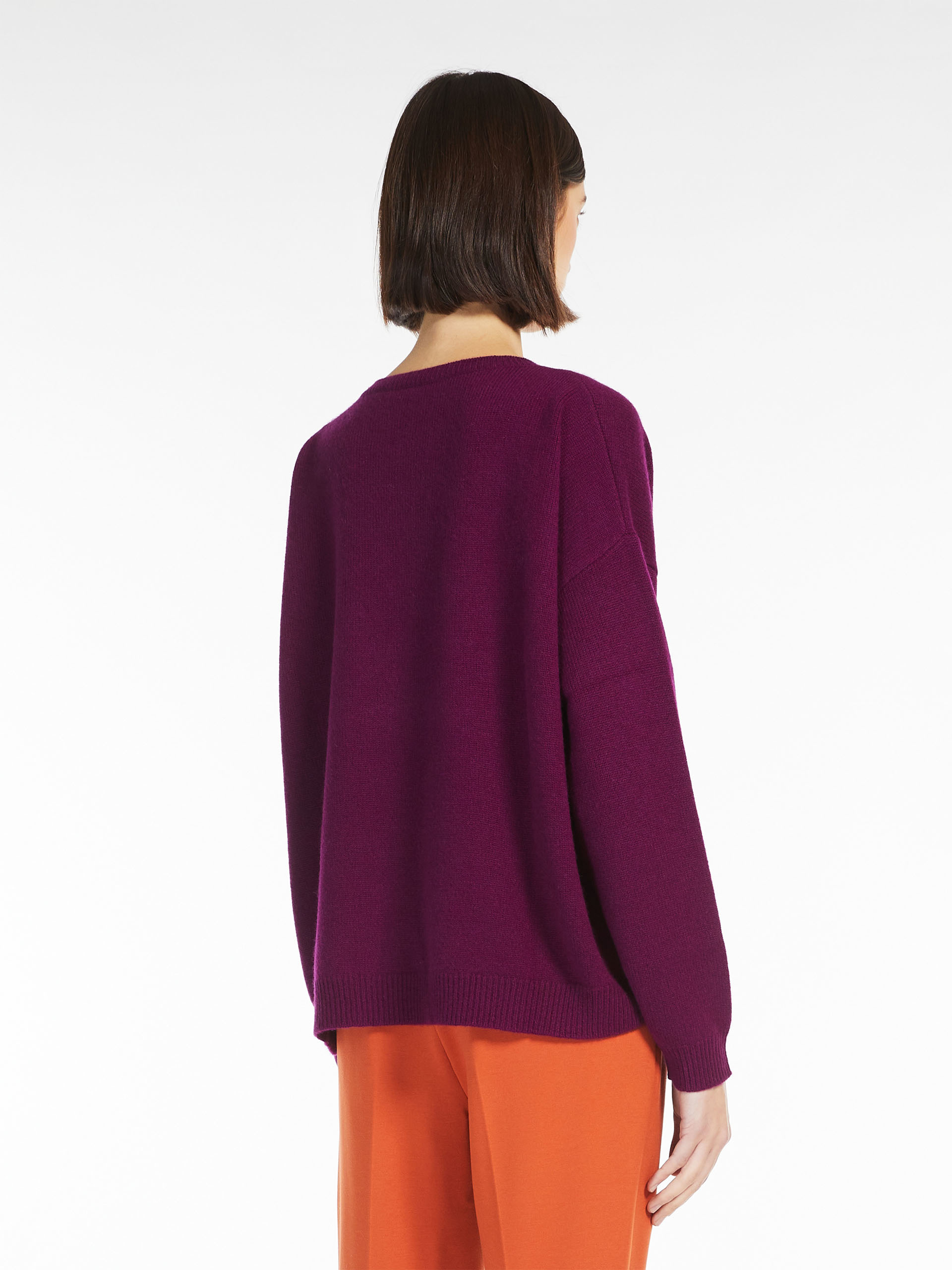 Max Mara Cashmere Sweater In Red