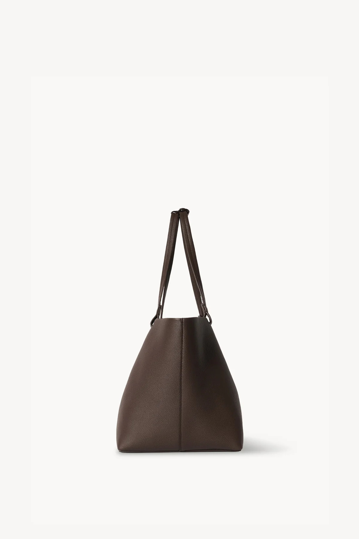 The Row Park Tote Three Bag In Leather In Brown