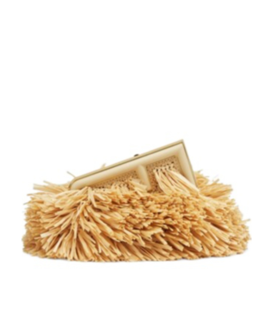 Fendi First Midi Shoulder Bag In Nude