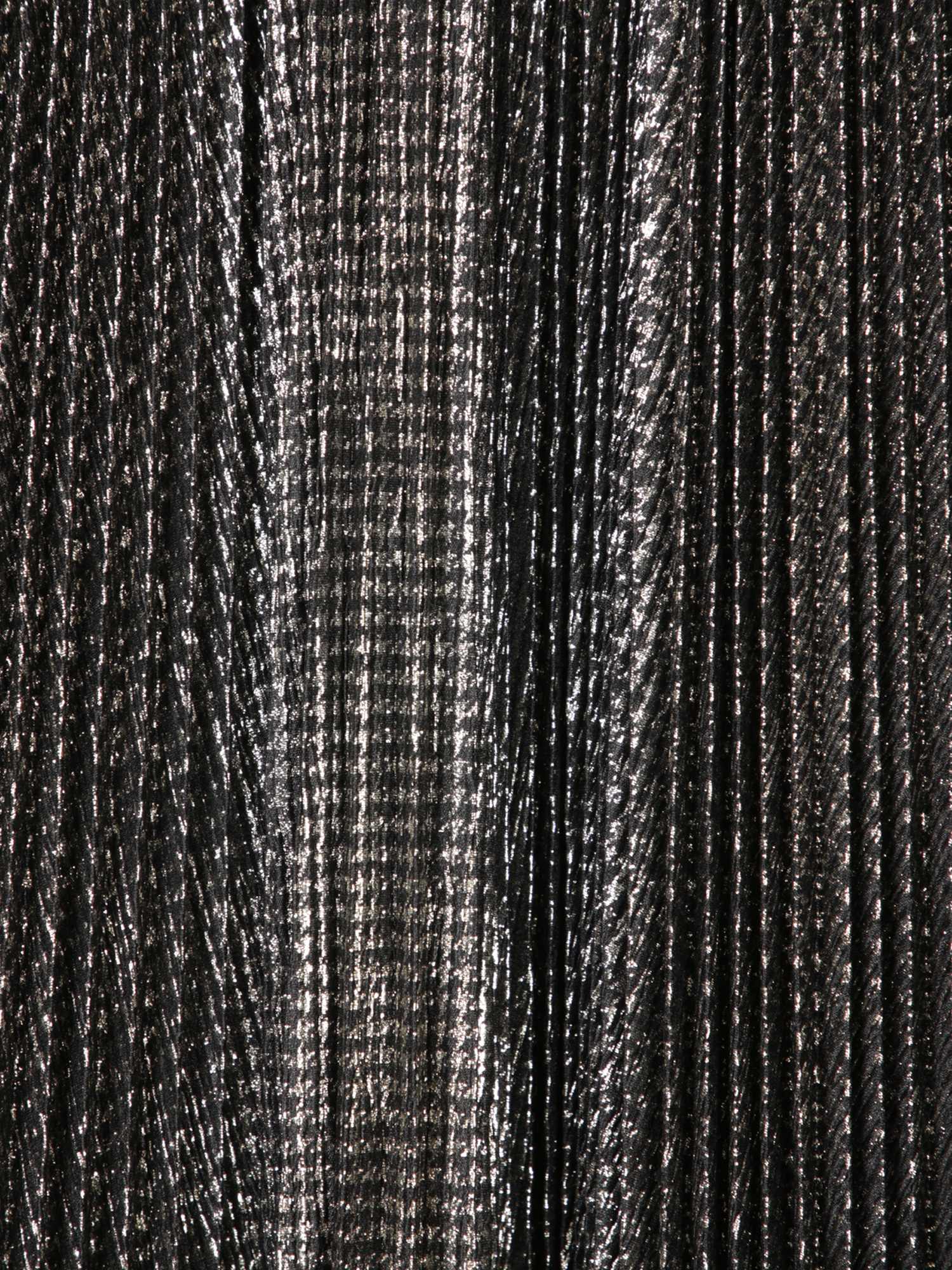 Forte Forte Black Laminated Soleil Long Skirt